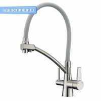Смеситель д/кухни с фильтром  G4398  сатин      GAPPO