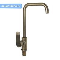Смеситель кухонный  шаровый  боково , под состаренную БРОНЗУ
