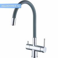 Смеситель д/кухни с фильтром  G4398-30 гибкий  GAPPO