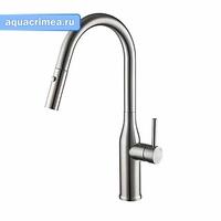 Смеситель д/кухни с фильтром G4398-45 сатин GAPPO