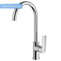 Смеситель  St.James д/кухни шар. с высоким излив.латунь Golden Fox