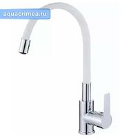 HB 70112-8  Кухня с гибким изливом, Белый