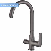 Смеситель для кухни с гайкой, пепельный цвет HB76533-3