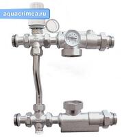 Насосно-смесительный узел тепл. полов (без насоса) JH-1039