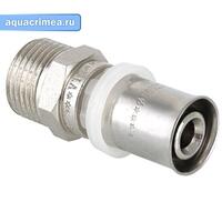 Соединитель пресс с НР 20х1/2" (VTm.202.N.002005)