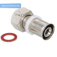 Соединитель пресс с накидной гайкой 16х1/2" (VTm.222.N.001604)