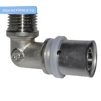 Угольник пресс с НР 16х1/2" TAEN