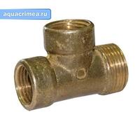 Тройник бронза 1" ВВН