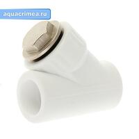 Фильтр сетчатый ВН/ВН 20х1/2" (80/20) (Valfex) БЕЛЫЙ