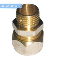 Муфта обжим. Н.Р. 20х3/4" AQUALINK