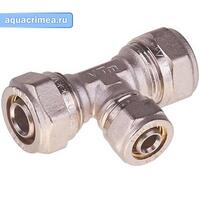 Тройник переходной обжим. 20х16х20 (VTm.331.N.201620)