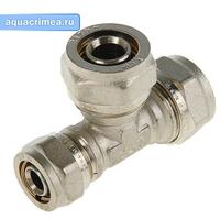 Тройник переходной обжим. 20х20х16 (VTm.331.N.202016)