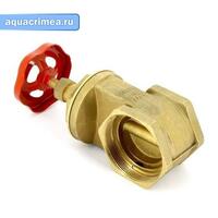 Задвижка латунь Ду32 Ру16 Giacomini