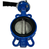 Задвижка чугунная "батерфляй" EPDM Ду100 Ру16  д/чуг  EURO Benarmo