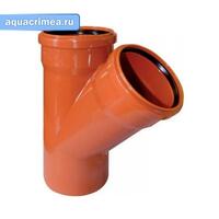 Тройник кан. наруж. KGEA 160/160/45*