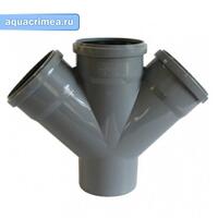 Крестовина однопл. 110/110/110/45*