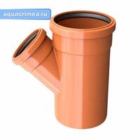 Тройник кан. наруж. KGEA 200/160/45*