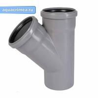 Тройник кан. HTEA 90/90/45