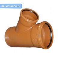 Тройник 160/110/45* наруж.