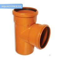 Тройник 160/160/87* наруж.