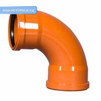 Отвод радиальный двухраструбный KGBD 2M SW 110/87*