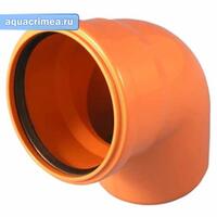 Отвод  кан. 110/90* нар