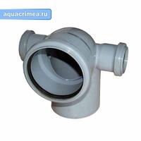 Отвод комбинир. с доп.входами слева и справа 110*90/50/50 РТП