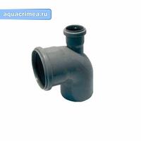Отвод  кан. 110/90/50 (вверх) внутр.