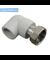 Колено с накидной гайкой 25 3/4" (80/20) (Valfex) СЕРОЕ
