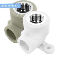 Колено настенное с РВ 25х3/4 "Политэк"