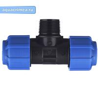 Тройник 20*3/4н*20 STR