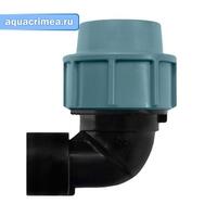 Отвод с ВР 25х3/4" ИТАЛ