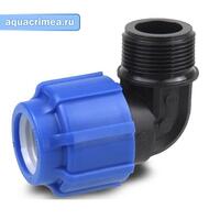 Отвод с НР 40х1 1/2"