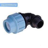 Отвод с НР 25х1" ИТАЛ