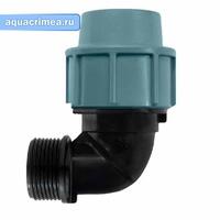 Отвод с НР 25х1/2"