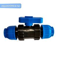 Шаровый кран компр. 25