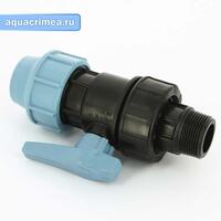 Шаровый кран компр. с НР 63х2" (Италия)