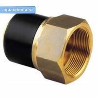 Переход на резьбу ПЭ/латунь 32*1" ВР