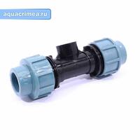 Тройник с ВР 40х1"х40