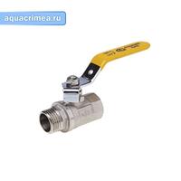 Кран шаровой для газа 1/2" в/н ручка (AQUALINK   120/10)