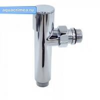 Кран шаровый приборный угловой НН 1/2 х 1/2 угол, хром