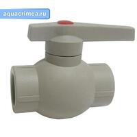 Кран шаровый 20 (60/15) (Valfex) СЕРЫЙ