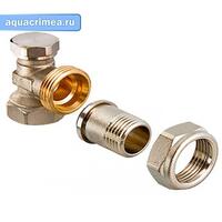 Клапан для радиатора запорный угловой 3/4" (VT.019.N.05)