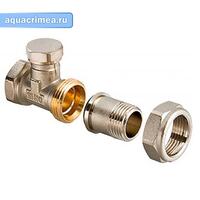 Клапан для радиатора запорный прямой 3/4" (VT.020.N.05) стар.арт VT.010.N.05