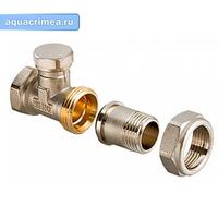 Клапан для радиатора запорный прямой 1/2" (VT.020.N.04) стар.арт VT.010.N.04