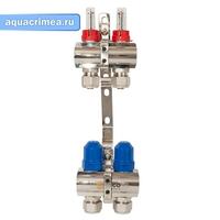 Колелект группа (РАСХОДОМЕРЫ) 1" 2 вых 3/4 ник GF