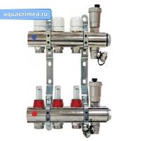 Колелект группа (РАСХОДОМЕРЫ) 1" 3 вых 3/4 ник GF