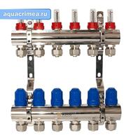 Колелект группа (РАСХОДОМЕРЫ) 1" 6 вых 3/4 ник GF