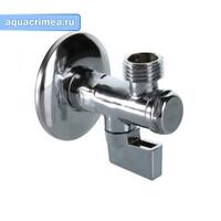 Кран шаровый приборный угловой с фильтром НН 1/2х3/4" (VT.282.N.0405) (стар. код VT.7682.N.05)