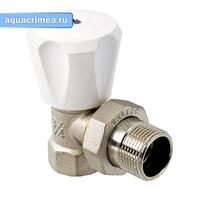 Клапан для радиатора ручной угловой 3/4"компактный (VT.007. LN.05)